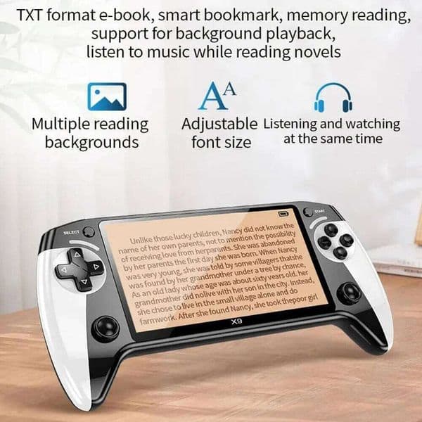 5.5 Inch Screen Handheld Type-C Charging Retro Video Electronic Game Player Birthday Christmas Gift S260504