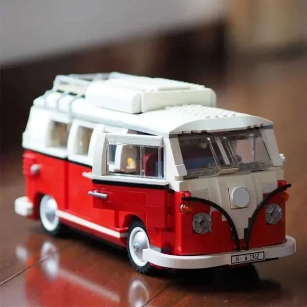 Build Block Set Build Block Set Technical 1334Pcs T1 Brick Camper Car Building Blocks Classic Model 10220 Vehicle Assemble Bricks Toys Birthday Gift brick For