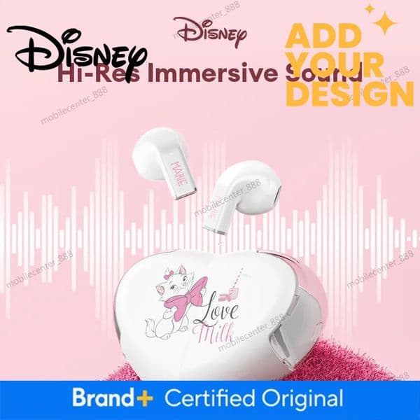 Designer Disney Disney Wireless Bluetooth Earphones Qs-T26 High-Quality Noise-Canceling Music Headset Low-Latency Long-Lasting Battery Gaming Earbuds Luxury