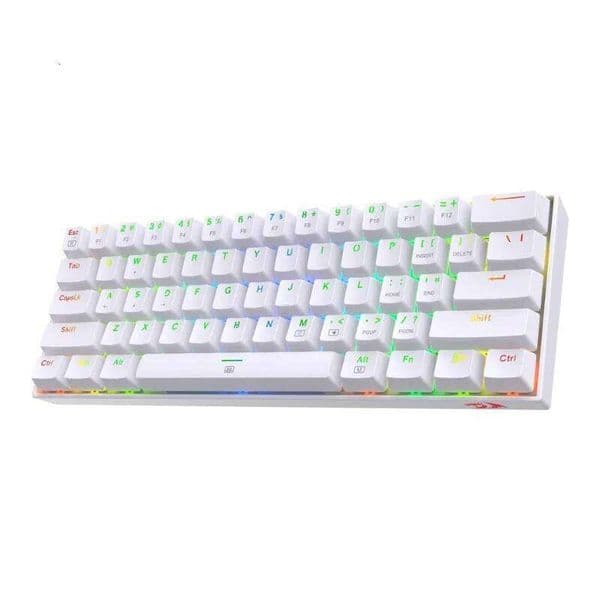 Redragon K630 Dragonborn Hot Swappable 60% Wired Vibrant RGB LED USB Gaming 61 Keys Compact Mechanical Keyboard Pro Software Cus S260430