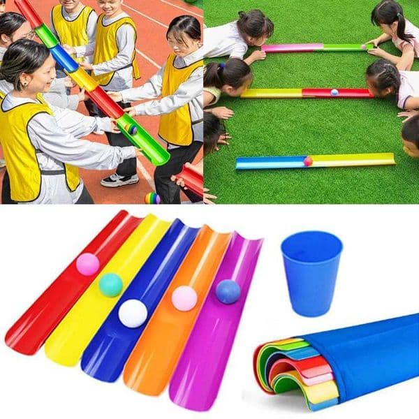 Childrens Outdoor Toy Production Line Ball Challenge Game Team Building Activity Childrens Sensory Integration Training Toy X260504