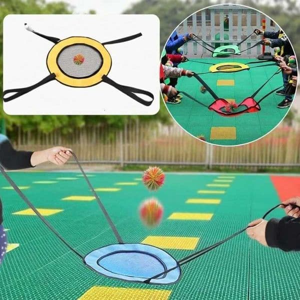 Children Outdoor Fun and Sports Parent-child Toy Two-Player Interactive Toss and Catch Ball Game Sensory Play Toys Jeux Enfant X260504
