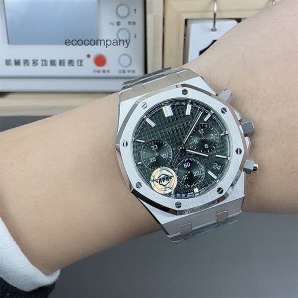 Top quality royals oak watch mens watch super clone watches 4401 mechanical movement designer watch sapphire glass 904L steel 41mm with box 1QSL