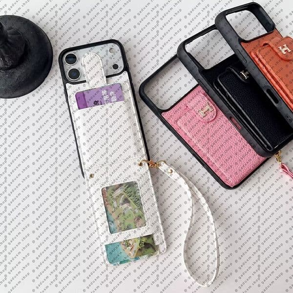 Designer Phone Case iPhone 17 16 Pro Max Hi Quality Luxury Leather Card Slot Purse 19 18 17pro 16pro 15pro 14pro 13pro 12pro 15 14 13 12 Plus Air Cover with Box DM630