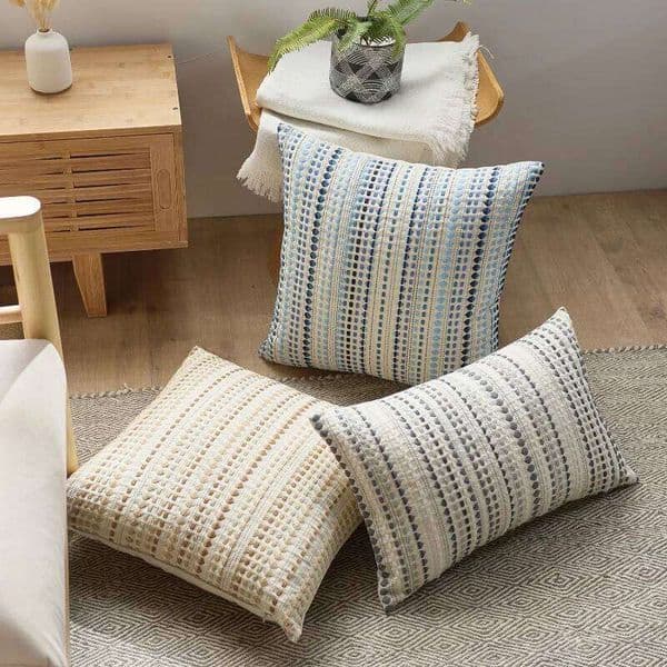 ETH Pillow Case Quality 60x60cm Euro Linen Bohemian Decorative Cushion Covers for Home Decor Washable Vintage Pillow Case Textile 26W0504