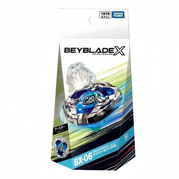 GENUINE Takara Tomy beyscollector BX-06 Knight Shield 3-80N Booster S260504