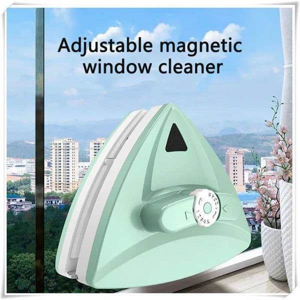 Adjustable Double Side Magnetic Glass Brush Cleaner for Window Wiper Glass Cleaning Tool Household Cleaning Shape Window Cleaner X260504