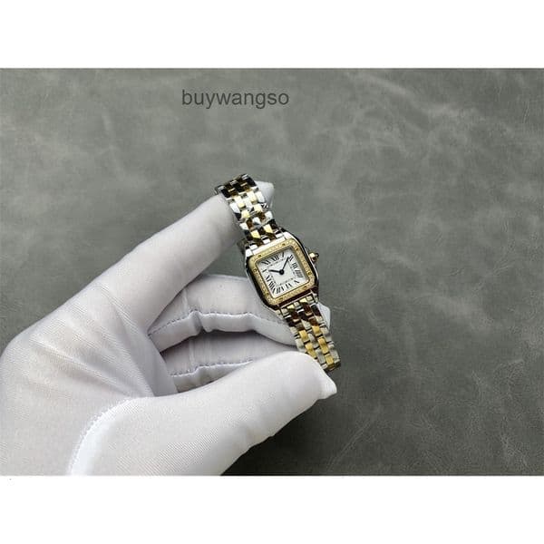 Top quality panthere watch watches watch women designer mens watch super clone watches swiss quartz movement sapphire glass 316L 22mm 27mm with box KZ8P
