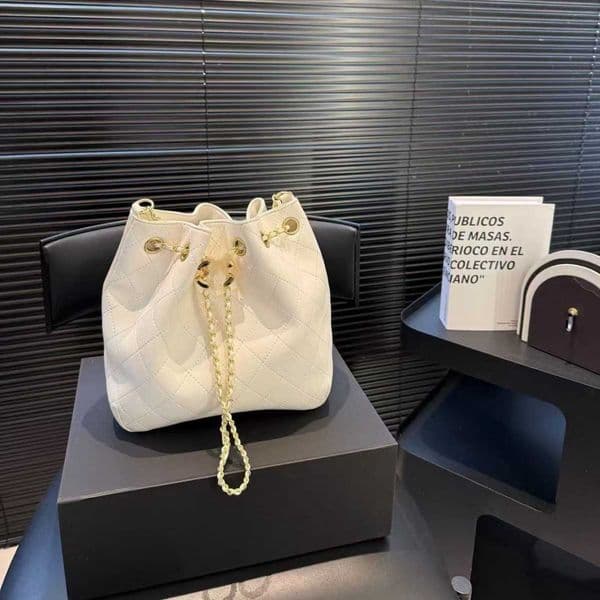 2026 New chaneil25 bag-trends Chain Bag and Versatile Drawstring Bucket Bag branddesigner_48QJ