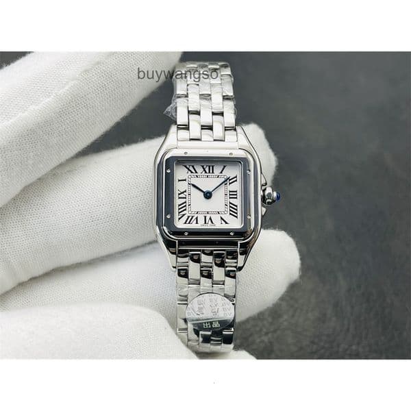 Top quality panthere watch watches watch women designer mens watch super clone watches swiss quartz movement sapphire glass 316L 22mm 27mm with box RPW0