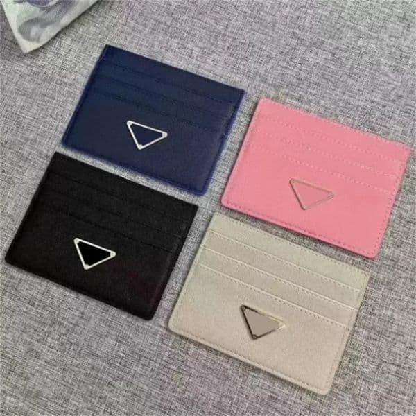Fashion Luxury Brand Wallet High-Quality Compact Women's man's Wallet Designer Mini Wallet Card Holder Handheld Card Case Black Calfskin Leather 5A Grade