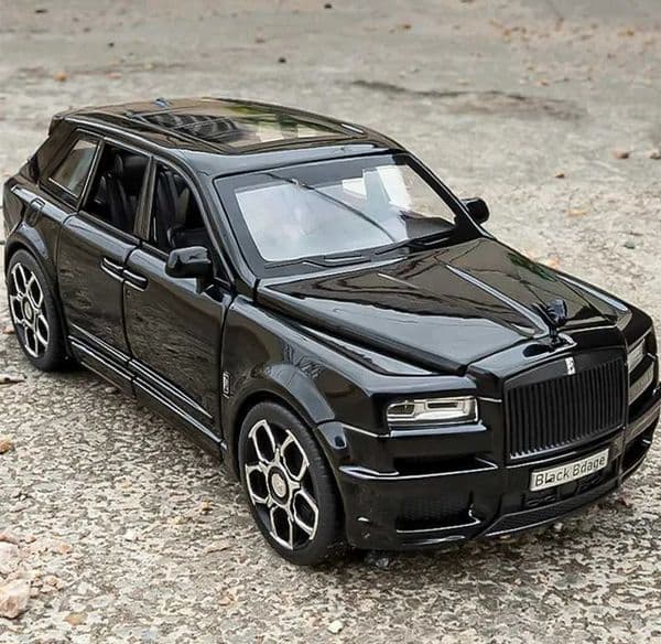 Plane 1 32 Rolls Royce SUV Klein Alloy Diecasts Metal Toy Car Model Simulated Sound And Light Series Childrens slot car Gift Track