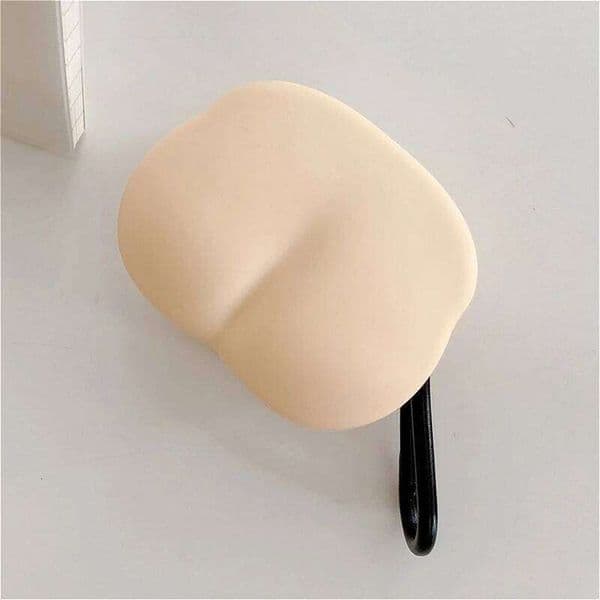 Butt-Shaped Headphone For Galaxy Buds 4/4pro BT Funny Silicone Shockproof Earphone Case Funda 26W0505