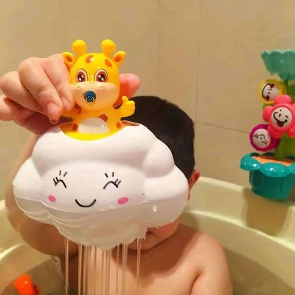 Baby Toy, Bathing Cute Swimming Spraying Clouds Bath Summer Sprink Toy Kids Water Playing Bathroom Shower Tool 26W0505