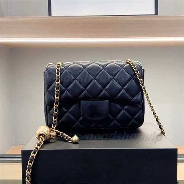 Luxurys Brand Bags Designers Bag Real Leather WOMAN WOMEN Shoulder Handbags Messenger Chain Bag Clutch Flap Designer Purse Online
