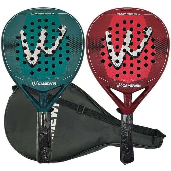 The new Padel Paddle 100% carbon EVA elastic memory foam core Tennis Carbon fiber padel racket Gift 26H0504