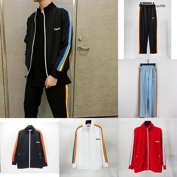 Tt Tracksuits men's and women's Sweatshirt Joggers Suit palms tracksuit SportswearJogging Sportsuit Casual 2 pcs Set Sportspants Zip up spider hoodie Jacket 26 52