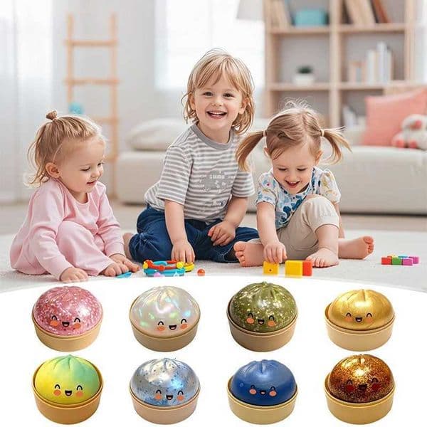 Toys Par Stress Relief Decompression Dumpling Squeeze Mystery Dumplings Sensory Ball Squishy Gifts Anti Stress PropsT260505 Toys Y260601+1