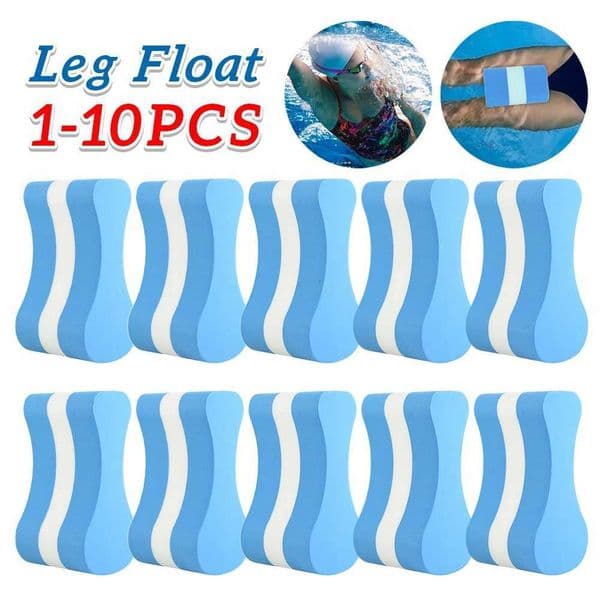 10-1pc Portable Swimming Pull Buoy Float Swimming Pull Float Swimming Training Aid Equipment Swimming Float Kickboard-for Adult X260504