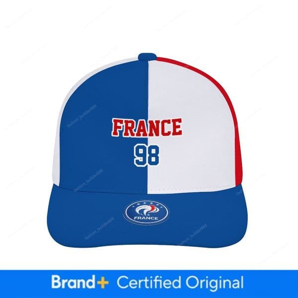 France National Team Soccer Cap World Cup Football Hat for Adult Fans Outdoor Sports Casual Wear