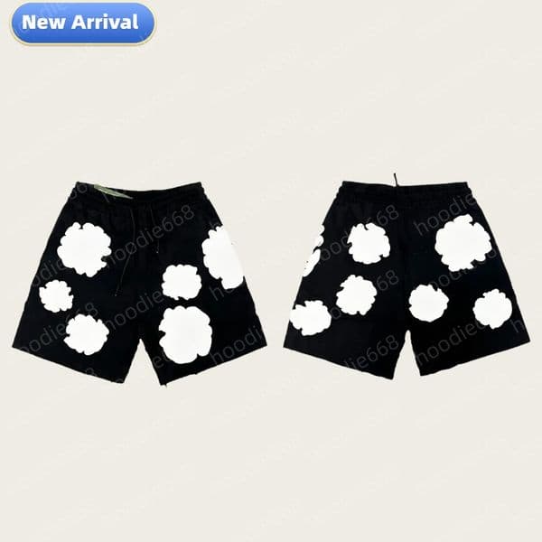 Mens designer shorts tracksuits designer men short cotton blend flower print summer fashion top short sleeve size s-xl polka dot athleisure men designer shorts high