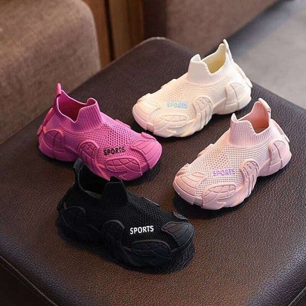 Fashion 2026 Four Seasons New Baby Sports Le Fu Casual Comforta Men Women Versatile Flat Bottom Child Shoes 26Y0505