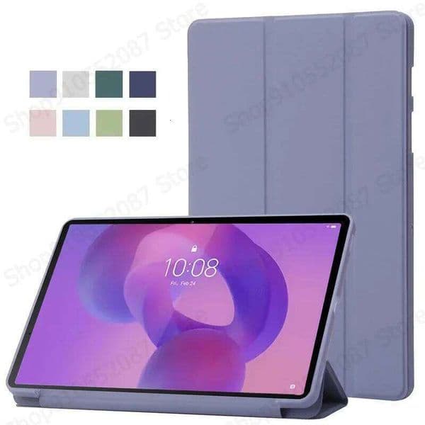 For Ideatab Idea Tab Case inch TB375FC Stand Soft Back Tablet for Xiaoxin Pad Pro 12.7 12 7 2025 TB-373FU Cover 26Y0505