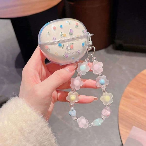 Cute Cartoon Cat Bow Star Earphone Case LP25 Headphone Charging Box Soft Cover for LP 25 Bracelet 26W0505