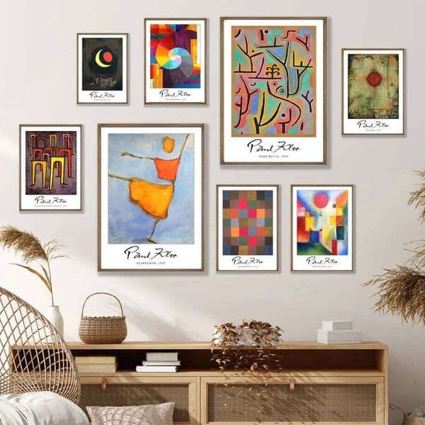 Surrealism Abstract Paul Klee Floral Modern Art Canvas Painting Nordic Posters And Prints Wall Pictures Living Room Decor 26H0505
