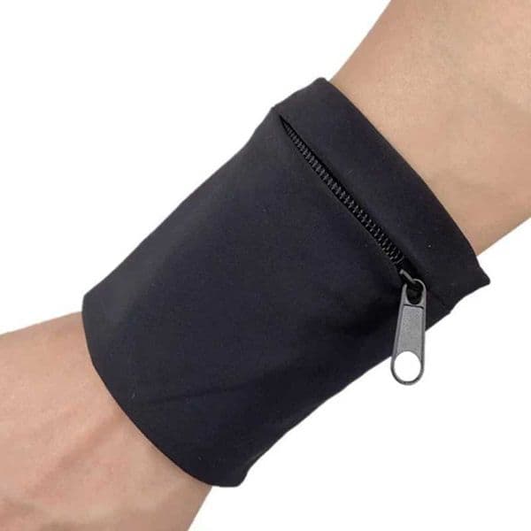 1PC Zipper Running Bags Lightweight Wrist Wallet Pouch for Phone Key Card Sweatband Gym Fitness Sports Cycling Wristband Arm Bag Z260504