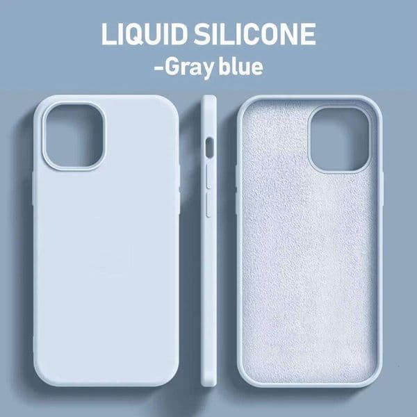 Liquid Silicone Cases For iPhone 15 14 11 13 12 Pro Max Mini XR X XS 8 7 Plus SE2020 Luxury Soft Case Phone Accessories 26H0505