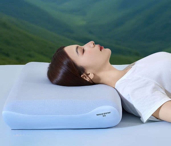 Deep Sleep Pro Zero-Pressure Neck Slow Rebound Cervical Support Adult Memory Pillow, Student and Hostel Pillow Core