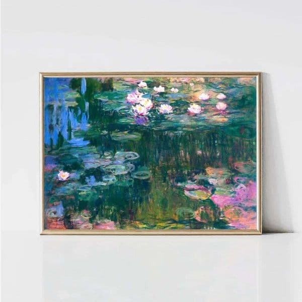 Impressionist Landscape Claude Monet Artwork 2026 New Frameless Canvas for Sitting Room Exhibition 26Y0505