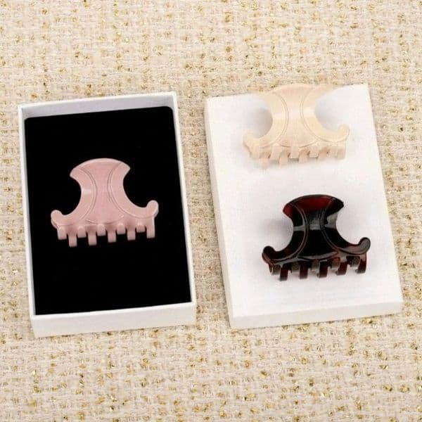 Luxury Designer Hair Clips Acetate Hair Claw Clips Fashion Classic Hair Claws Vintage Hair Accessories Mixed Colors Available Premium Quality