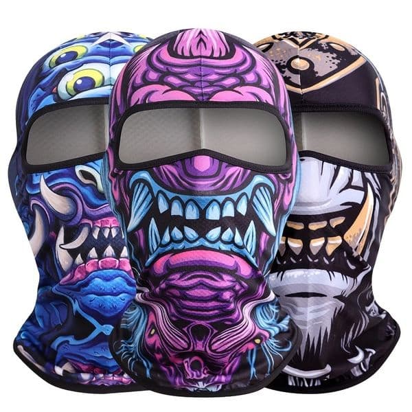 High-quality bicycle mask outdoor riding windproof and dustproof headgear sports running Barack Rafa hat full face mask unisex breathable material.
