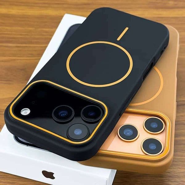 Luxury Matte Magnetic Phone Case For iPhone 15 14 13 12 Pro Max 16 Plus 17Pro 17 Air Wireless Charge Hard PC Cover 26L0505