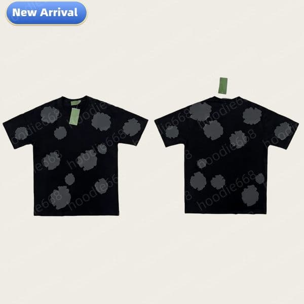 Fashion mens designer t shirt shorts tracksuits designer shirt shirts for men designer men short cotton flower print summer top short sleeve size loose daily tie dye