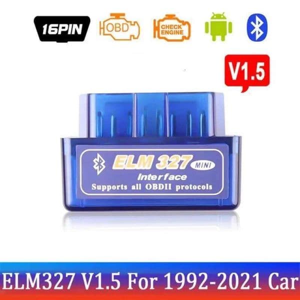 Automobiles Bluetooth ELM327 Auto V2.1 OBD2 Scanner Code Reader Car Diagnostic Tool MINI Inter Face Check Engine V1.5