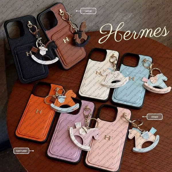 Card Holder Designer Phone Case for Apple iPhone 17 16 Pro Max Case 15 14 Plus 13 12 11 X XR XS 8 7 SE Luxury Leather Wallet Photo Frame Kickstand Back Cover Coque Funda Gray