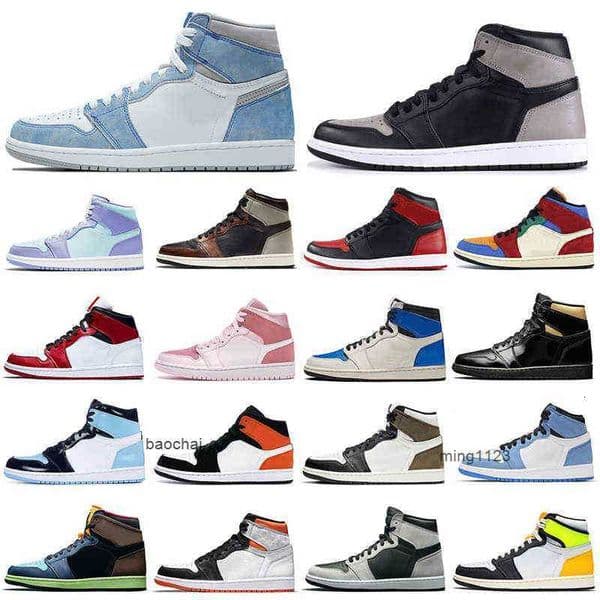 2026 1s men basketball shoes 1 Hyper Royal Banned Bred Shadow Chicago women mens trainers sports sneakers Wholesale Dropshipping