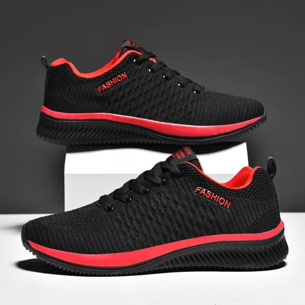 Black Red Running Shoes Men Women Large Size 47 48 Breathable Light Sports Sneakers Men Gym Shoes tenis masculino 260506