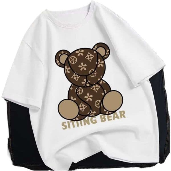 T Shirt Short-Sleeved Base Shirt For Men And Women, Stylish New Cool-Touch Trendy Summer Top, Round-Neck Heavyweight Ins Shirts