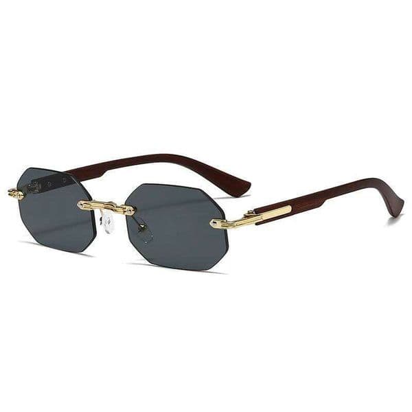 New Vintage Elliptical Women Men Polygon Sun Glasses Oval Eyewear Sunglasses for Male Female Eyeglasses 26W0505