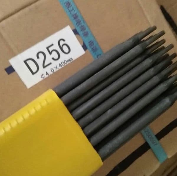 D256 wear-resistant welding rod EDMn-A-16 high manganese steel surfacing welding rod