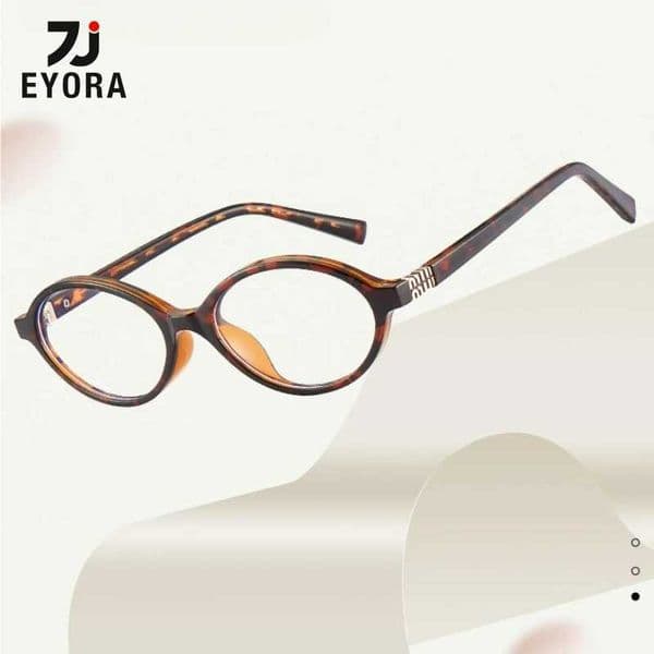 EYORA Vintage Oval Reading Glasses Women Anti Blue Ray Myopia Eyewear Photochromic Progressive Prescription Optical Glasses Z260506