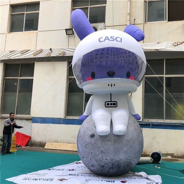 6m 20ft high Inflatable Balloon Rabbit Inflatables Balloon Moon for Stage Decration 45451232