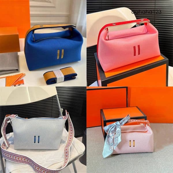 5A cosmetic designer bag makeup bag handbags crossbody make up bags toiletry cross body small wash pouch Canvas Embroidery TOP 11
