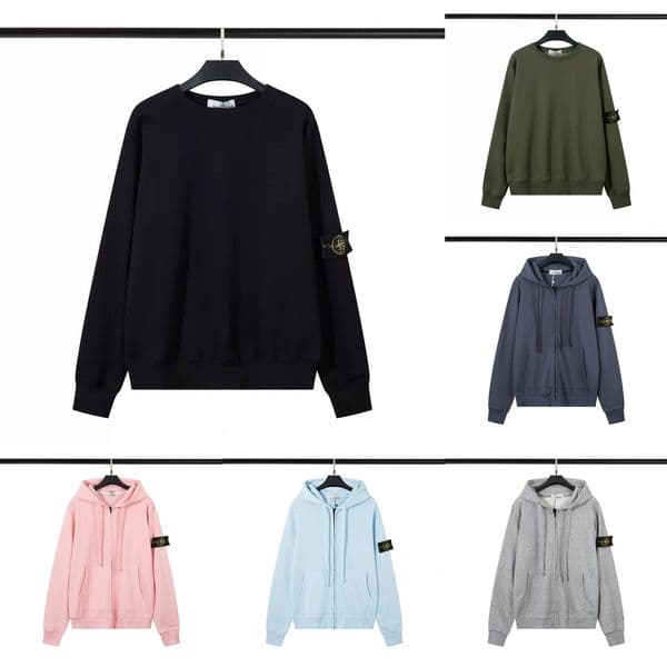 Best-selling Stones jacket islands Mens designer Sweatshirt brand Casual Pullover new Black Hoodie Womens Long Sleeve Sweater jackets Top hoodie High quaffd