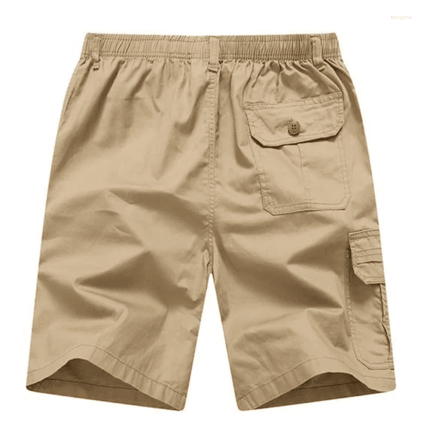 Men's Shorts Mens Multi Pocket Cargo Loose Fit Casual Summer Cotton