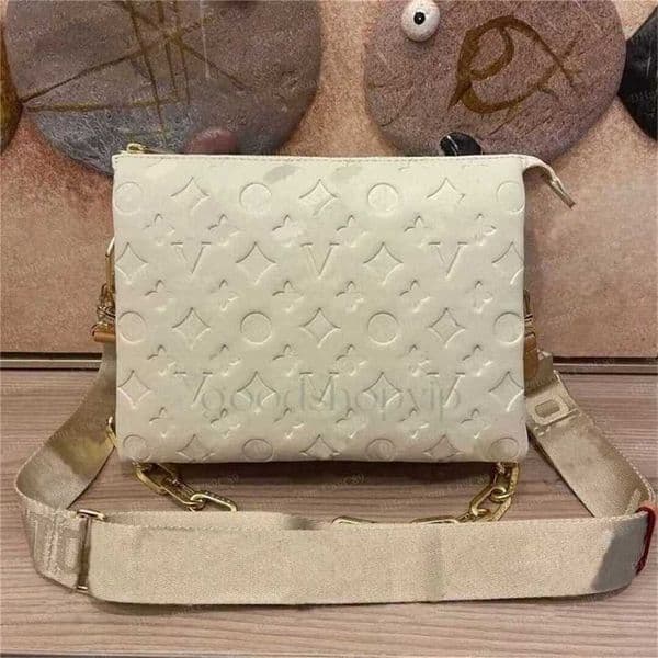 Luxurys Brand Bags Genuine Leather Hot Coussin PM Shoulder Bags Single Shoulder Bags Gold Chain Totes HandBag Wallets Inside Compartments Backpack Retail And 92DS